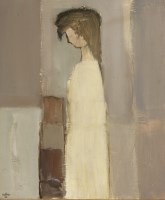 Lot 353 - Robert Sadler (1909-2001)
'GIRL IN YELLOW'
Signed and dated '84 l.l.