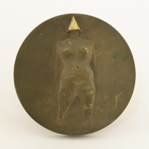 Lot 407 - After Lynn Chadwick (1914-2003)
'DIAMOND'
Bronze medal