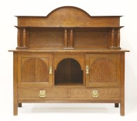 Lot 28 - An Arts and Crafts oak sideboard