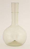 Lot 12 - A fine green-tinted glass carafe