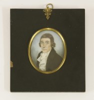 Lot 143 - Attributed to Nathaniel Plimer (1757-1822)
PORTRAIT OF MR BALDWIN