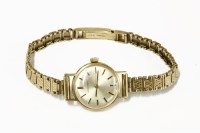Lot 206 - A ladies 9ct gold Longines mechanical watch
