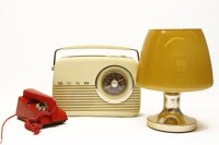 Lot 605 - A retro Bush radio
