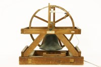 Lot 634 - A working model of a church bell of St Mary's Chigwell