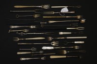 Lot 263 - A box of pickle forks