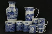 Lot 477 - A collection of Spode blue and white porcelain