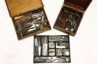Lot 273 - Three boxes of watchmaker's and small engineering tools