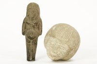 Lot 358 - Two Egyptian items
