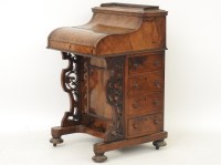 Lot 733 - Walnut Davenport