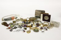 Lot 239 - A collection of silver costume jewellery