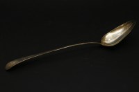 Lot 310 - A George III silver basting spoon