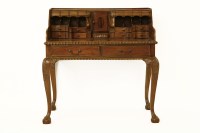 Lot 748 - An 18th century style hardwood bonheur du jour