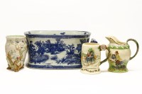 Lot 639 - Four ceramic items