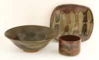 Lot 369 - A large glazed bowl