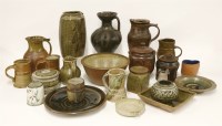 Lot 373 - A collection of studio ceramics