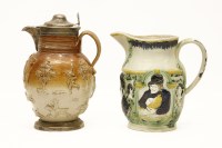 Lot 611 - A stoneware jug