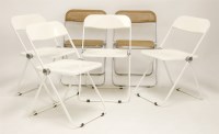 Lot 483 - Four 'Plia' folding chairs