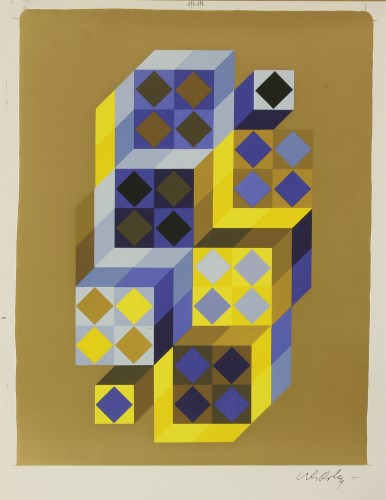 Lot 1229 - Victor Vasarely (French