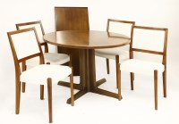 Lot 525 - A Danish circular dining table