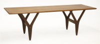 Lot 658 - A Danish teak coffee table