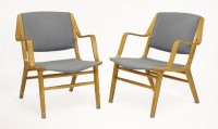 Lot 596 - A pair of 'AX' armchairs