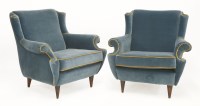Lot 298 - A pair of French armchairs