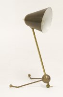 Lot 299 - A desk lamp