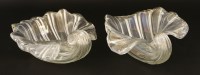 Lot 427 - A pair of glass bowls