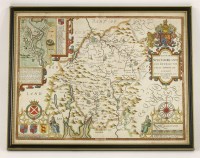 Lot 7 - John Speede
THE COUNTIE WESTMORLAND 
hand-coloured map