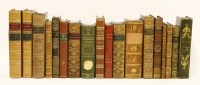 Lot 98 - Binding: c34 leather bound books. (Qty)