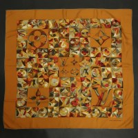Lot 1483 - Four assorted designer scarves