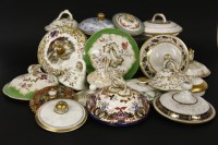 Lot 428 - Forty four various pottery lids