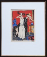 Lot 133 - Carlos Bady
TWO POCHOIR ILLUSTRATIONS SIGNED IN THE PLATE
From 'La Journée de Mado' published by Galerie Lutetia