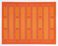 Lot 445 - Peter Stroud (1921-2012)
UNTITLED - ORANGE
Screenprint in colours