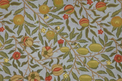 Lot 62 - Three rolls of Morris & Co. 'Fruit and Pomegranate' wallpaper