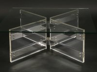 Lot 555 - A modern coffee table