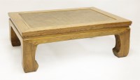 Lot 261 - A Chinese elm kang table