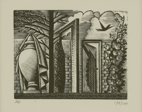 Lot 36 - Eric Ravilious (1903-1942)
'GARDEN MEMORIES'
Wood engraving