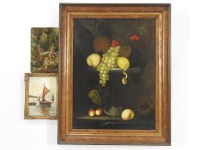 Lot 635 - A STILL LIFE OF FRUIT
oil on canvas
Rinaldi