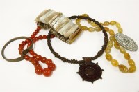 Lot 66 - A collection of gemstone necklaces