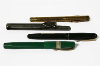 Lot 100 - A Mabie Todd Swan fountain pen in 9ct gold