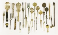 Lot 45 - Twenty-five various Middle Eastern cutlery items