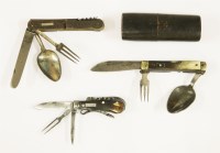 Lot 46 - A Georgian eight-tool penknife