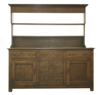 Lot 453 - An oak dresser