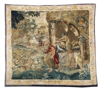 Lot 159 - A tapestry fragment