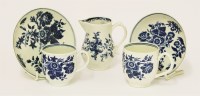 Lot 9 - Worcester blue and white porcelain