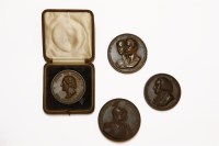 Lot 151 - A Victorian Gulielmus Cullen bronze medal