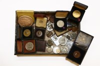 Lot 89 - A collection of commemorative and portrait medallions