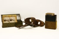 Lot 171 - Two stereoscopic viewers and two boxes of cards