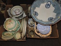 Lot 216 - A collection of ceramics and glassware to include